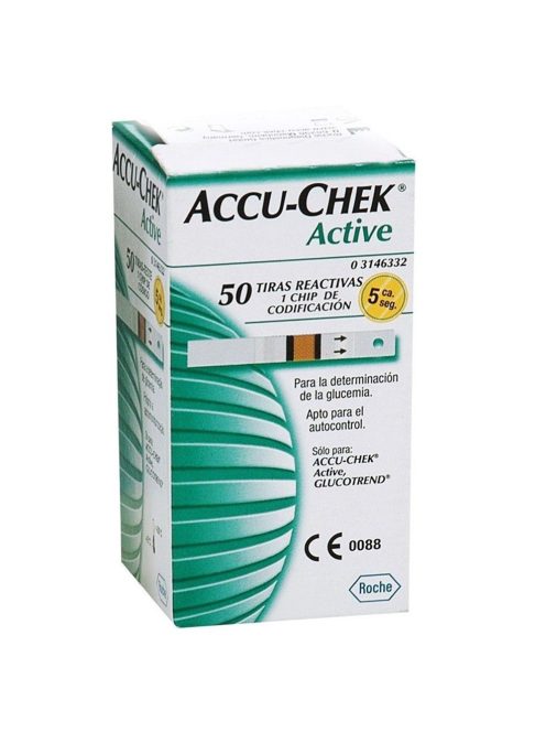 Accu-Chek vércukor tesztcsík (50db)
