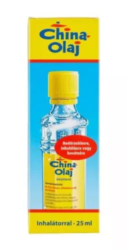 China olaj inhalálásra 25ml + inhalátor 