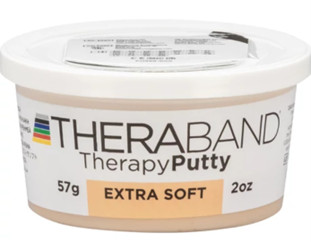 Theraband kézterápiás gyurma több színben 57g