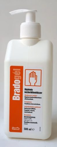 Bradogél kézfertőtlenítő - 500ml