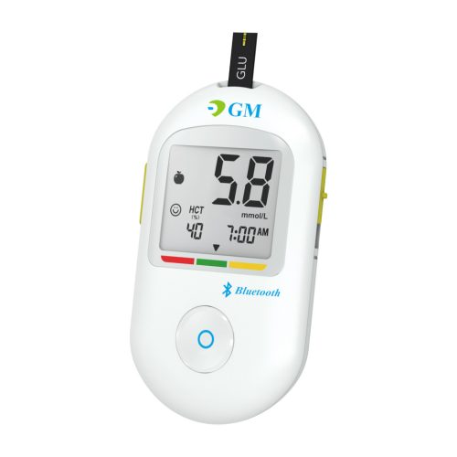 GM BG-710b Bluetooth kapcsolattal rendelkező vércukorszintmérő 