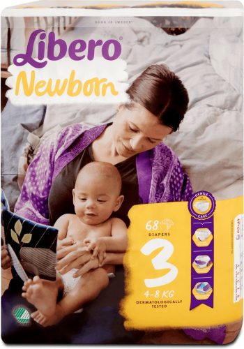 Libero NewBorn ujszülött pelenka 4-8kg - 68db