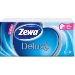 Zewa Deluxe papírzsebkendő 3 rétegű - 90db