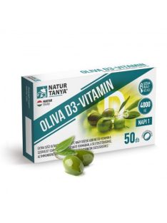   Natur Tanya OLIVA D3-vitamin - 4000 NE Quali-D aktív D3-vitamin - 50 db 
