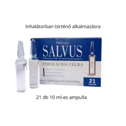 Salvus inhalációs gyógyvíz ampulla 10 ml 21 db