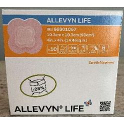 Allevyn life speciális szilikon habkötszer 21x21 cm 1 db