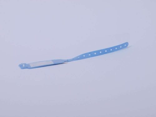 Felnőtt beteg jelölő karszalag kék,fehér