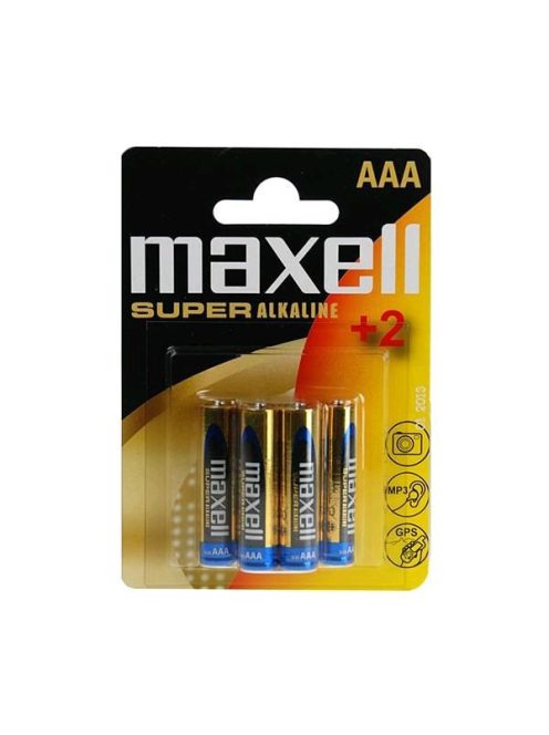 Maxell  Alkáli mikro elem AAA - 6db