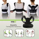 ElastoFix tartásjavító háttámasz merevítéssel és elasztikus pántrendszerrel 