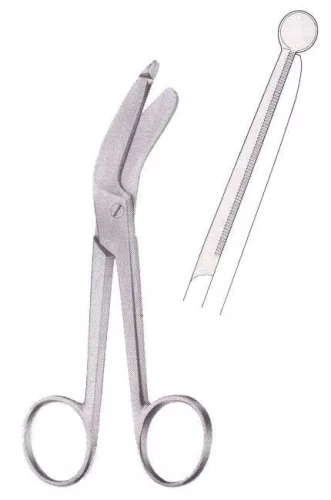Kötszer olló 18cm (acél)