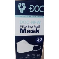 Négy rétegű 3 D formátumú FFP2-es szájmaszk