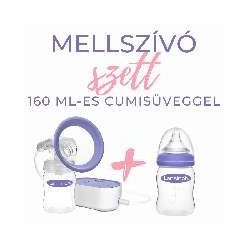 Lansinoh szett 2 fázisú  elektromos  mellszívó