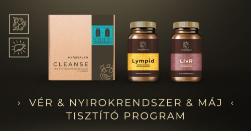 Myrobalan Cleanse -vér & nyirokrendszer & máj tisztító program