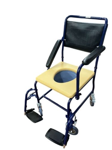 Gördíthető szoba WC fékes, lehajtható karfával