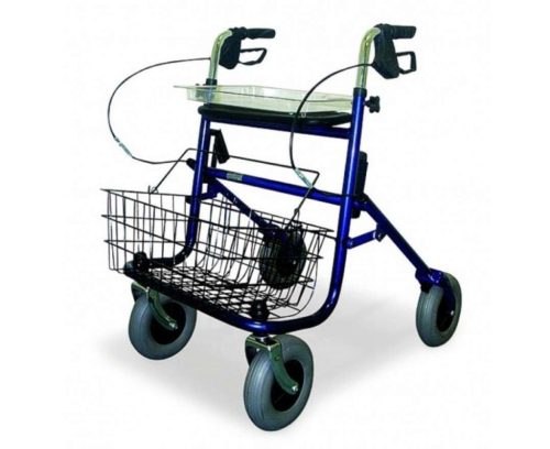 B-4258 4 kerekű fékes járókeret (rollátor)