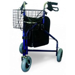 B-4259 3 kerekű fékes járókeret (Rollátor) 