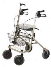 RS-04 rollátor állítható összecsúkható 125kg-ig terhelhető