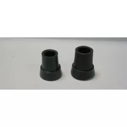 Járókeret járóbot gumi fekete fémbetétes 18mm