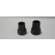Járókeret járóbot gumi fekete fémbetétes 18mm
