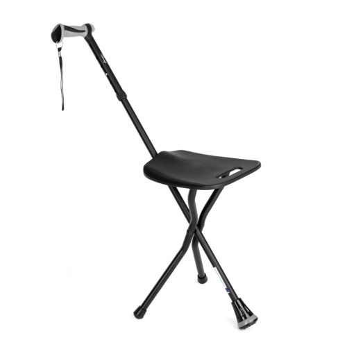 Állítható alumínium járóbot üléssel 159kg-ig 