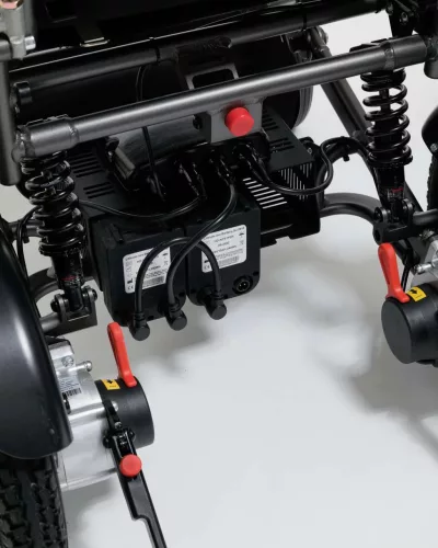 Eloflex R-modell elektromos összecsukható dönthető kerekesszék 160kg-ig 