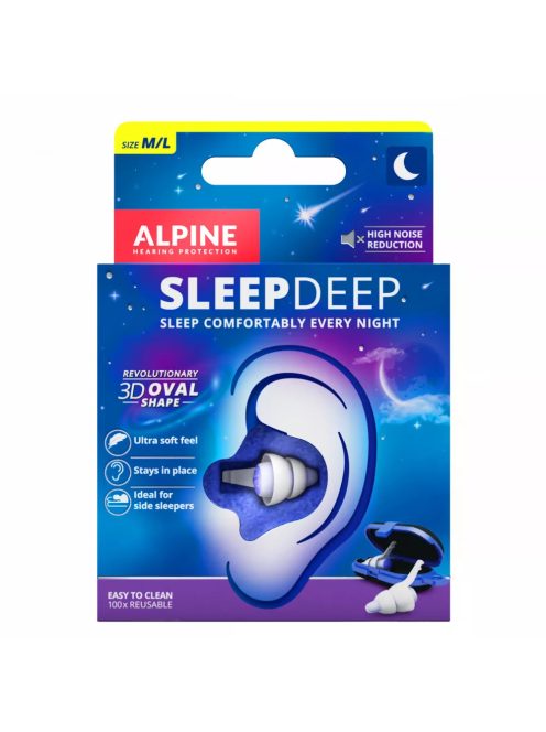 Füldugó Alpine alváshoz Sleepdeep 