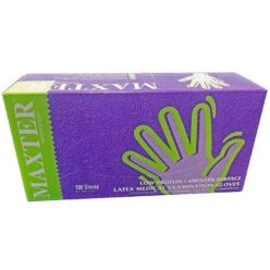 Maxter Latex kesztyű, enyhén púderezett 100 db