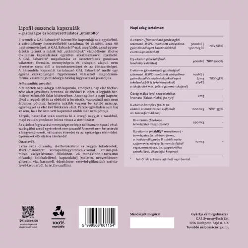 GAL Babaváró® – Negyedéves kiszerelés