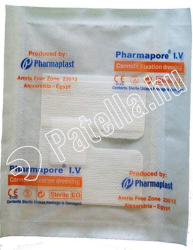 Kanülrögzítő kötszer