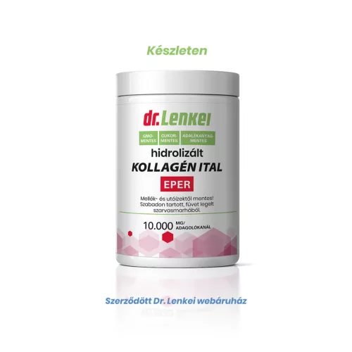 Dr. Lenkei Kollagén ital Eper ízű - 20 adag