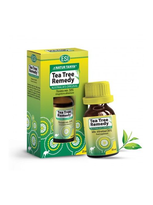 Natur Tanya ESI 100%-os tisztaságú Ausztrál Teafa olaj - 25ml