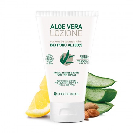 Natur Tanya S. ECOBIO minősítésű 100%-os Aloe vera FESZESÍTŐ TESTÁPOLÓ