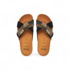 Scholl La Serena Strap papucs fekete