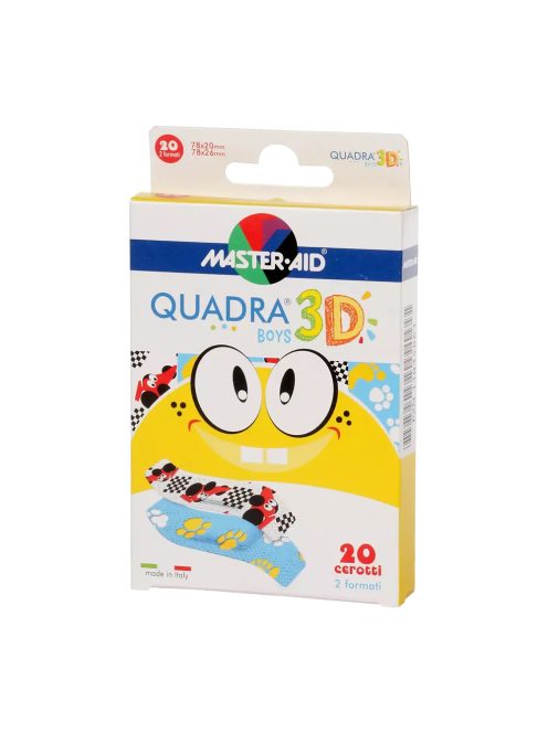 M-A Quadra 3D Sebtapasz fiúknak