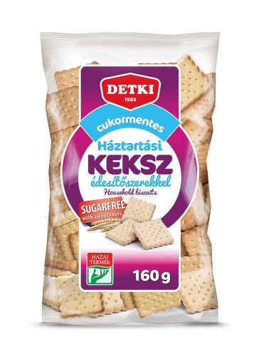 Detki cukormentes háztartási keksz édesítőszerekkel 160g