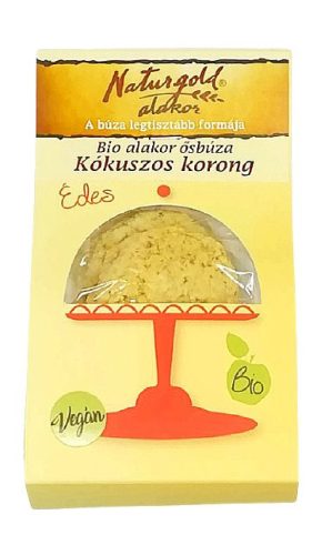 Bio alakor ősbúza kókuszos korong -125g