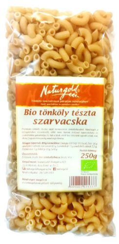 Bio tönköly tészta szarvacska 250g