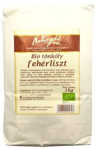 Bio tönköly fehérliszt- 1kg