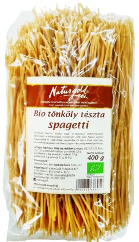 Bio tönköly spagetti tészta 400g