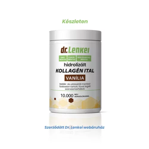 Dr. Lenkei Kollagén ital Vanília ízű - 20 adag