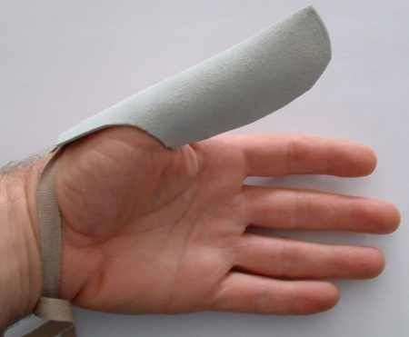 Bőr ujjvédő 3 méretben 