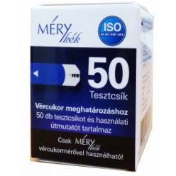 Méry Kék vércukorcsík - 50db