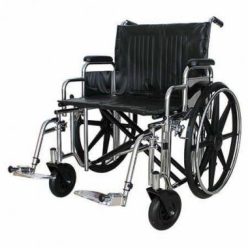   B-4200/XXL mechanikus nagyteherbírású összecsukható kerekesszék 