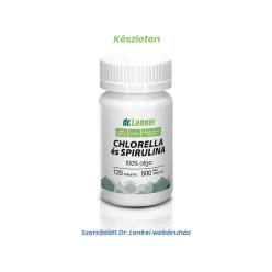 Dr. Lenkei Chlorella és Spirulina - 120 db