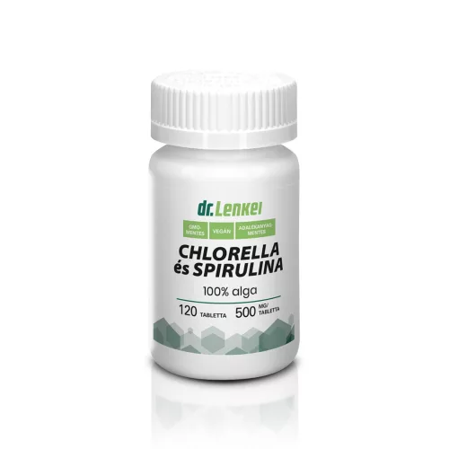 Dr. Lenkei Chlorella és Spirulina - 120 db
