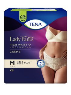 TENA Lady Pants Plus Creme Krém színű M - 9 db