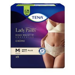 TENA Lady Pants Plus Creme Krém színű M - 9 db