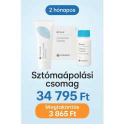 Sztómaápolási csomag 2 hónapra – Coloplast Brava termékek