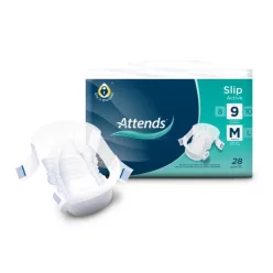    Attends Slip Active 9 M éjszakai felnőtt pelenka (2064 ml) - 28 db