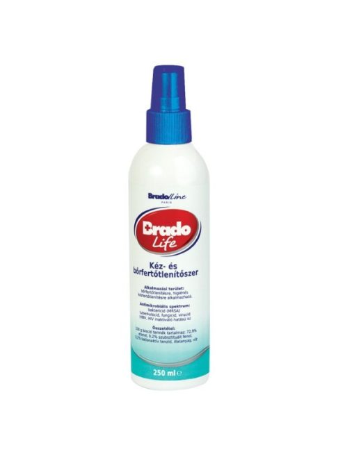 Bradolife fertőtlenítő spray - 250ml